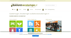 Desktop Screenshot of bokhorstverzekeringen.nl