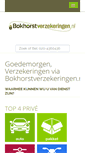 Mobile Screenshot of bokhorstverzekeringen.nl